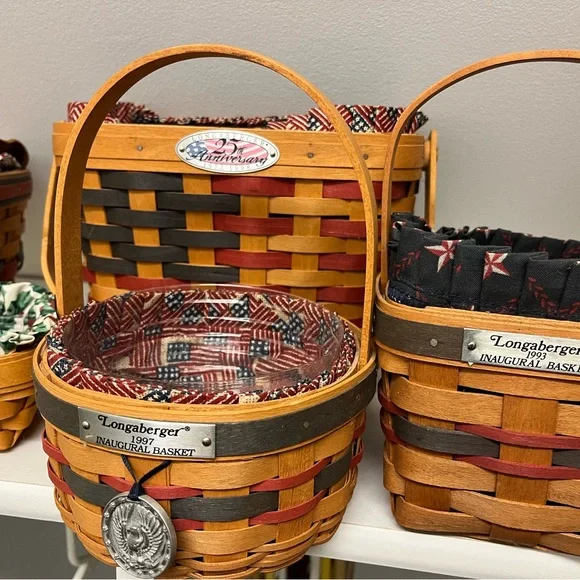 Longaberger basket bundle - Picture 3 of 5